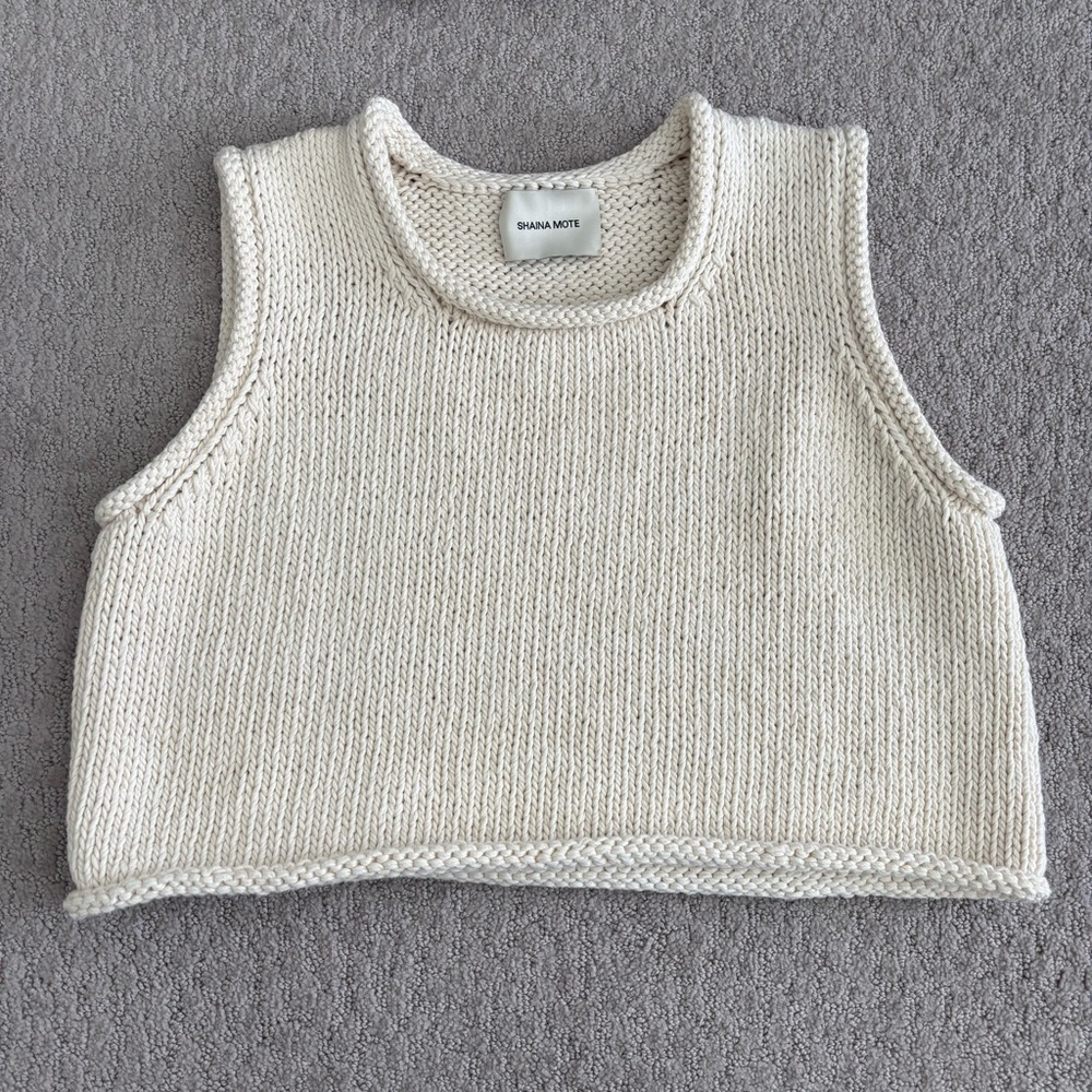 Shaina Mote Brisa Top in Natural - Size S/M